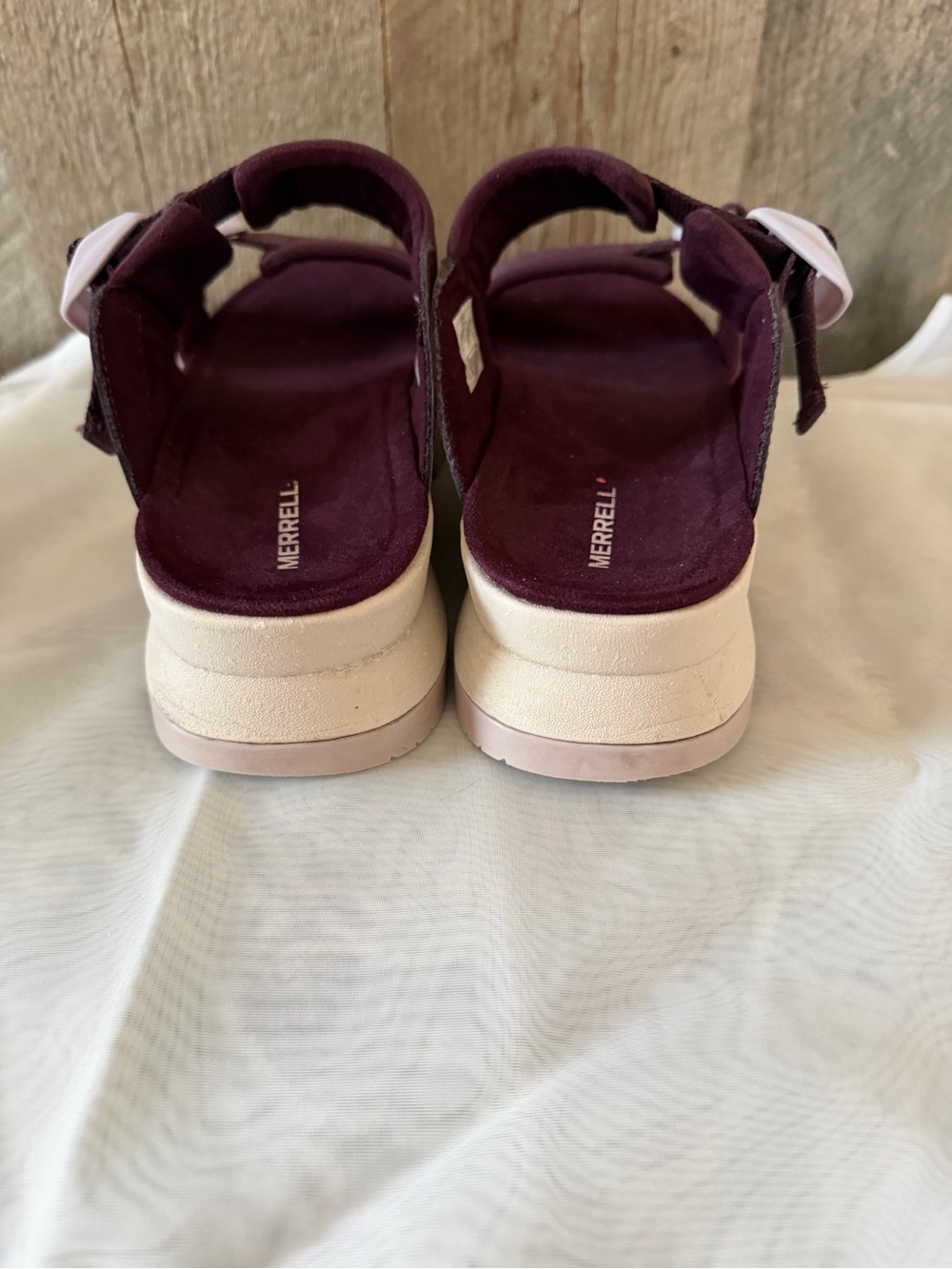 Merrell Women’s Plum Platform Buckle Sandals - Picture 3 of 9